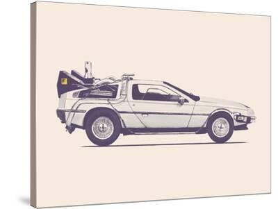 Back To Future Delorean Quote Movie Stretched Canvas Wall Art~ More Size